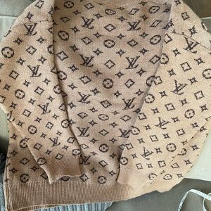 Designer inspired wool sweater